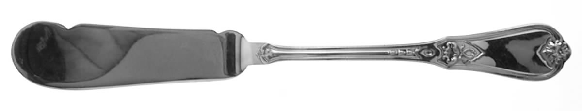 Alicante (Silverplate) Flat Handle Master Butter Knife by Buccellati-1