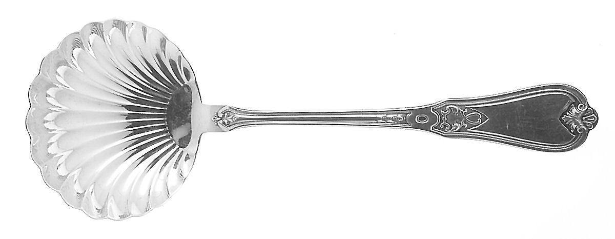Alicante (Silverplate) Solid Shell Berry/Casserole Spoon by Buccellati-1
