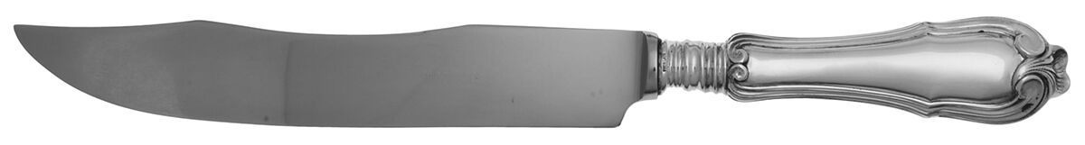 Borgia (Sterling) Large Stainless Blade Roast Carving Knife by Buccellati-1