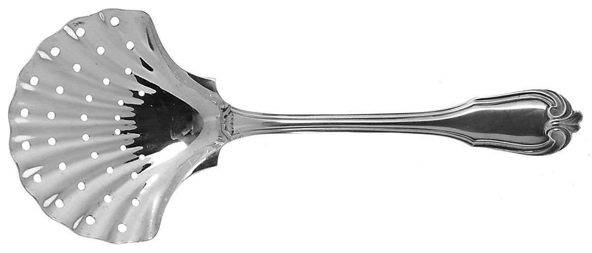 Borgia (Sterling) Pierced Vegetable Serving Spoon by Buccellati-1