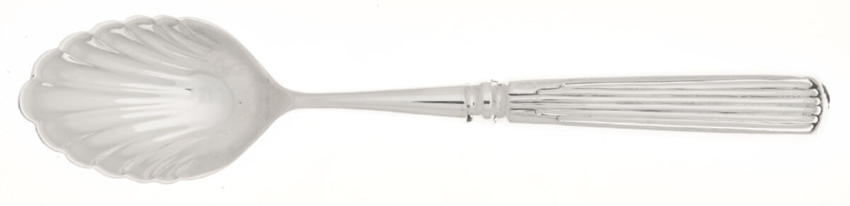 Doric (Sterling) Hollow Handle Sugar Spoon, Sterling Bowl by Buccellati-1