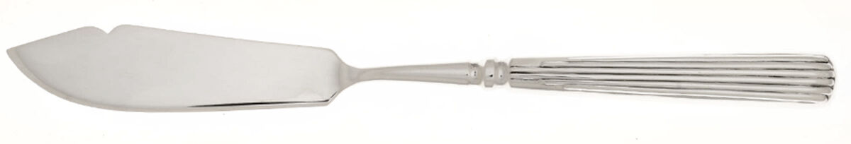 Doric (Sterling) Individual Hollow Handle Fish Knife-Sterling Blade by Buccellati-1
