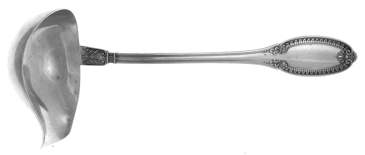 Empire-Impero (Sterling) Sauce Ladle Solid Piece by Buccellati-1