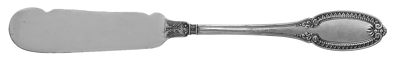 Empire-Impero (Sterling) Flat Handle Master Butter Knife by Buccellati-1