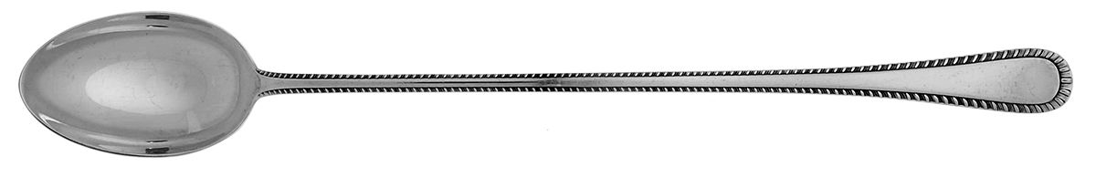 Italian Feather Edge (Sterling, Italy) Iced Tea Spoon by Buccellati-1