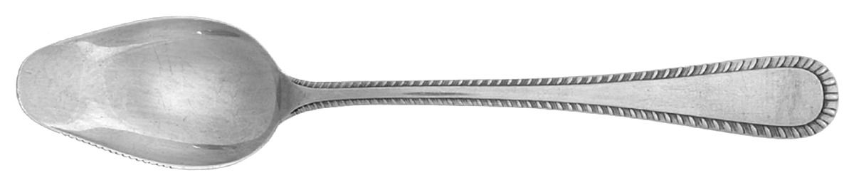 Italian Feather Edge (Sterling, Italy) Fruit/Orange Spoon by Buccellati-1