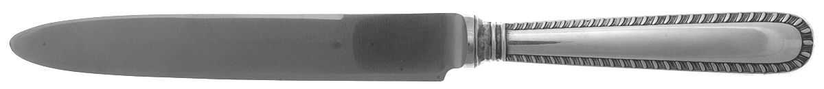Italian Feather Edge (Sterling, Italy) New French Hollow Knife by Buccellati-1