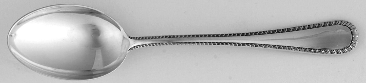 Italian Feather Edge (Sterling, Italy) Demitasse Spoon by Buccellati-1