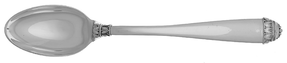 French Empire (Sterling) Solid Serving Spoon by Buccellati-1