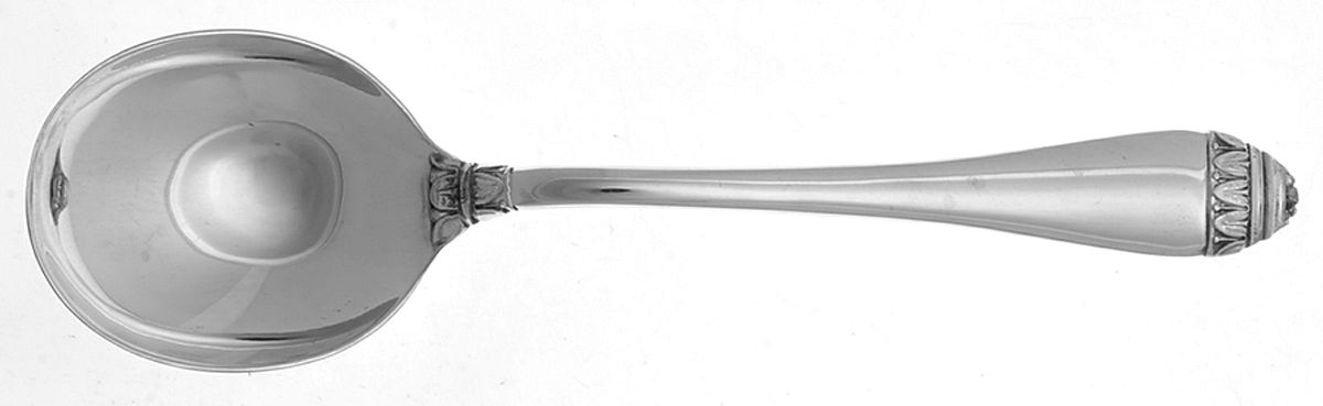French Empire (Sterling) Round Bowl Soup Spoon (Cream Soup) by Buccellati-1