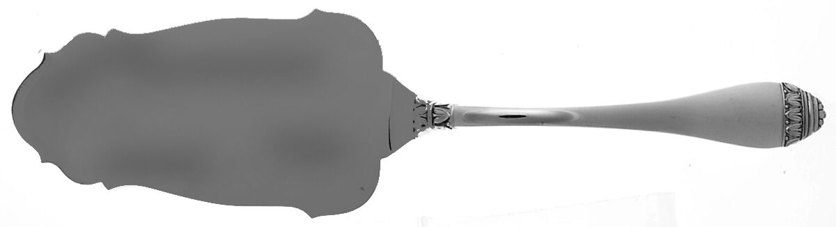 French Empire (Sterling) Solid Pie Server by Buccellati-1