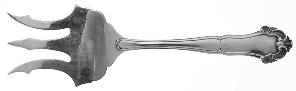 Grande Imperiale (Sterling) Large Solid Fish Serving Fork by Buccellati-1