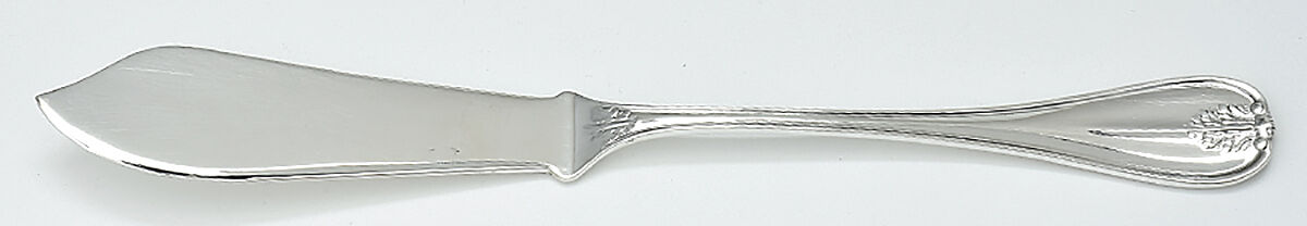 Laura (Sterling) Individual Solid Fish Knife by Buccellati-1