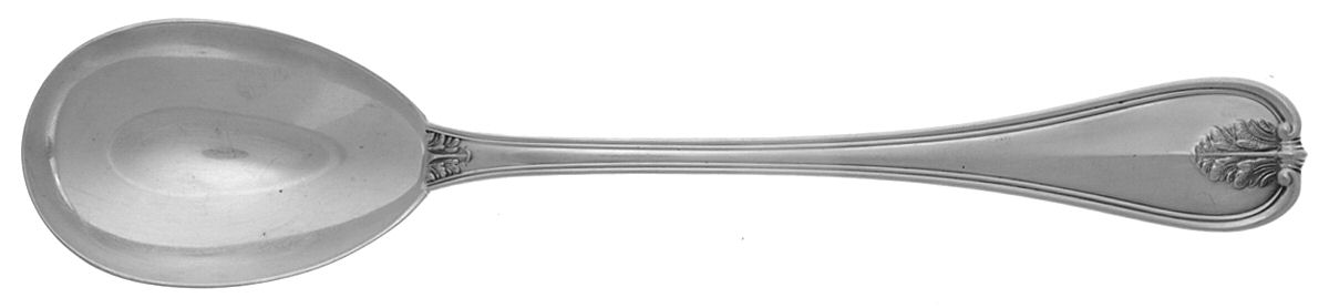 Laura (Sterling) Solid Salad Serving Spoon by Buccellati-1