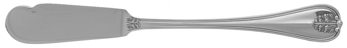 Laura (Sterling) Flat Handle Butter Spreader by Buccellati-1