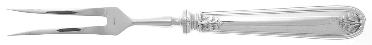 Laura (Sterling) Small Steak Carving Fork with Stainless Prongs by Buccellati-1