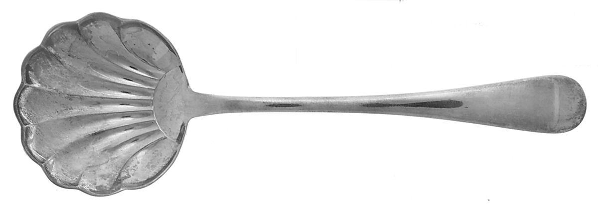 Mayfair (Silverplate, 1987) Sugar Shell Spoon by Buccellati-1