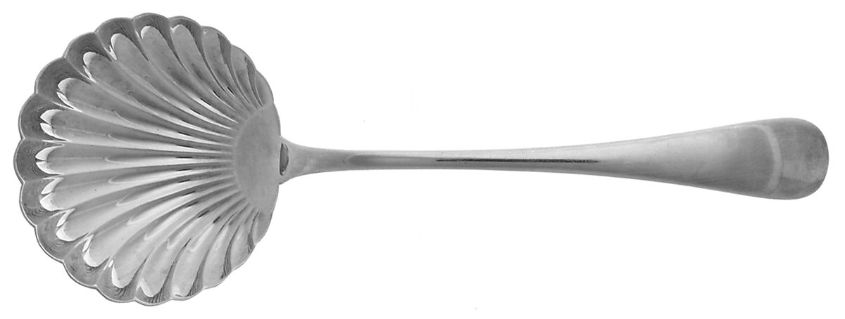 Mayfair (Silverplate, 1987) Solid Shell Berry/Casserole Spoon by Buccellati-1