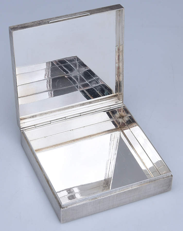Sterling Hollowware Box with Hinged Lid by Buccellati-2