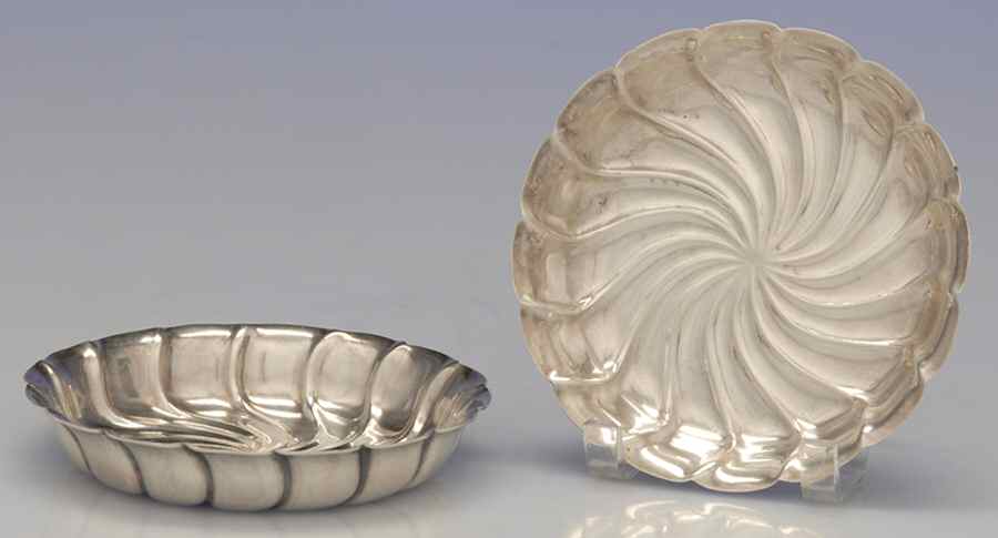 Sterling Hollowware Butter Pat - Set of 2 by Buccellati-1
