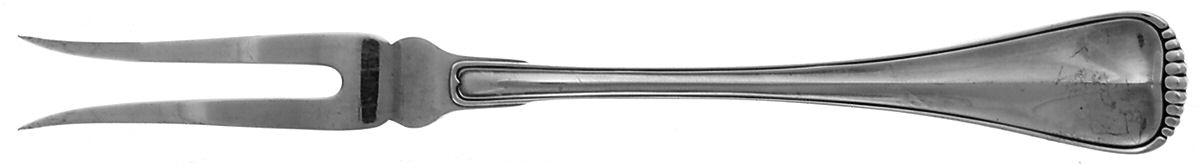Milano (Sterling) Large 2-Tine Cold Meat Serving Fork by Buccellati-1