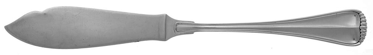 Milano (Sterling) Individual Solid Fish Knife by Buccellati-1
