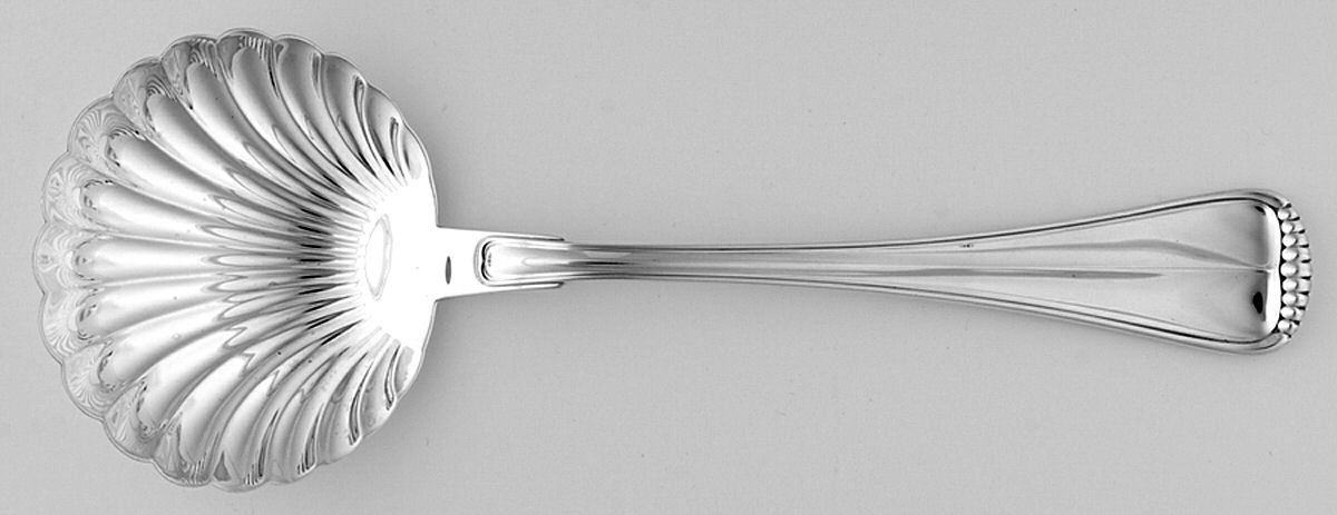 Milano (Sterling) Solid Shell Berry/Casserole Spoon by Buccellati-1