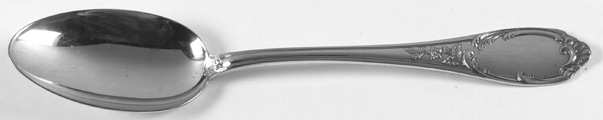 Monte Mario (Silverplate) Solid Serving Spoon by Buccellati-1