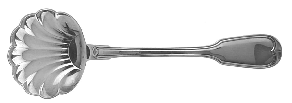 Nantucket (Silverplate) Solid Scalloped Berry Spoon by Buccellati-1