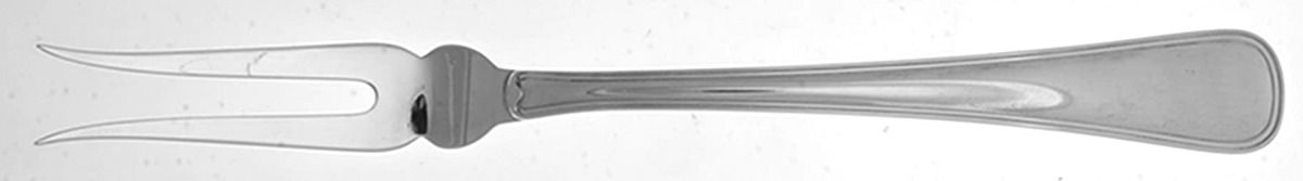 Old Italian (Sterling) Large 2-Tine Cold Meat Serving Fork by Buccellati-1