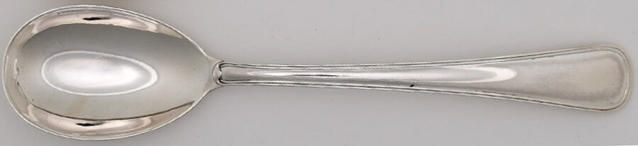 Old Italian (Sterling) Solid Salad Serving Spoon by Buccellati-1
