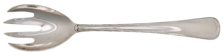 Old Italian (Sterling) Solid Salad Serving Fork by Buccellati-1