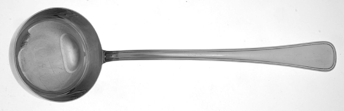 Old Italian (Sterling) Solid Soup Ladle by Buccellati-1