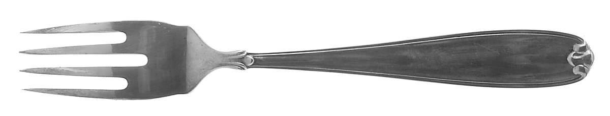 Palm Beach (Sterling) Large Individual Solid Fish/Salad Fork by Buccellati-1