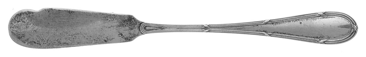Parma (Sterling) Flat Handle Butter Spreader by Buccellati-1
