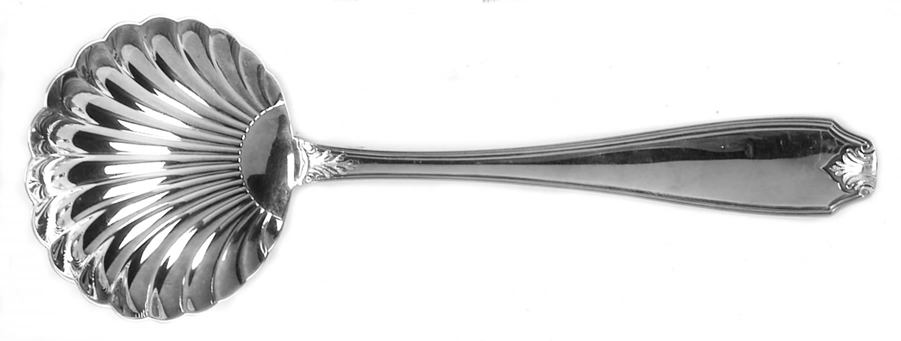 Piedmont (Silverplate) Solid Shell Berry/Casserole Spoon by Buccellati-1