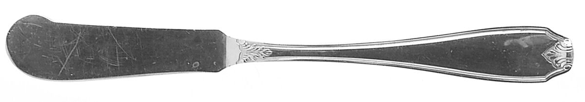 Piedmont (Silverplate) Flat Handle Master Butter Knife by Buccellati-1