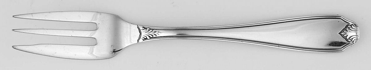 Piedmont (Silverplate) Individual Cake Fork by Buccellati-1