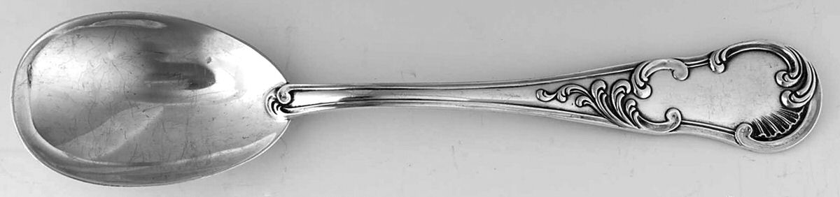 Quirinale (Sterling) Solid Salad Serving Spoon by Buccellati-1