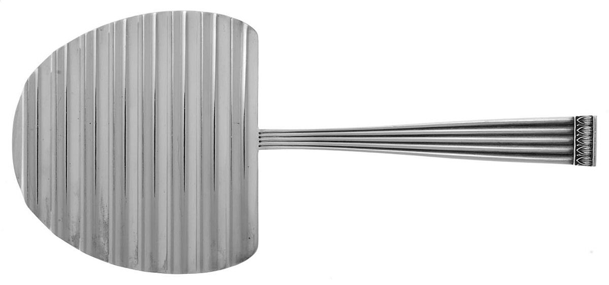 Rigato (Sterling) Solid Asparagus Server by Buccellati-1