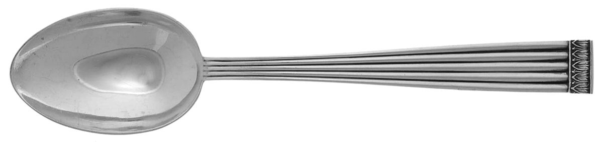 Rigato (Sterling) Tablespoon (Serving Spoon) by Buccellati-1