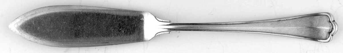 Saint Mark (Sterling) Flat Handle Butter Spreader by Buccellati-1