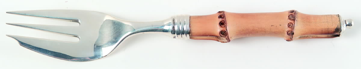Tahiti (Sterling) Individual Cake Fork by Buccellati-1
