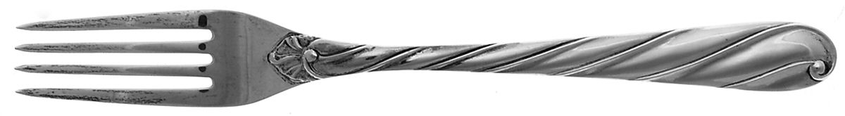 Torchon (Sterling) Fork by Buccellati-1