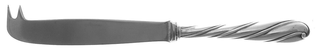 Torchon (Sterling) Hollow Handle Bar Knife by Buccellati-1