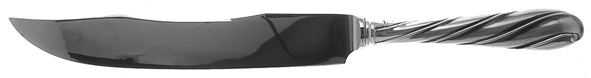 Torchon (Sterling) Large Stainless Blade Roast Carving Knife by Buccellati-1