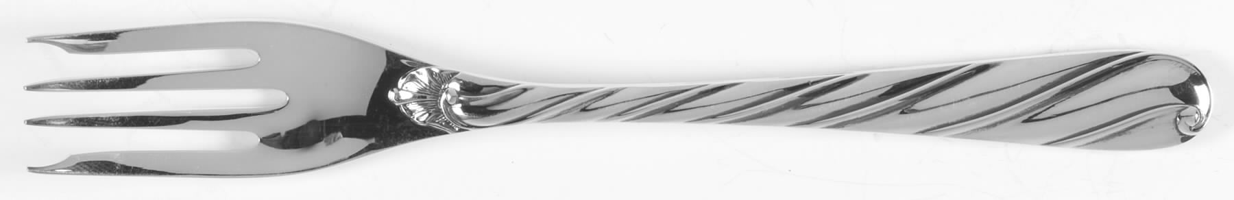 Torchon (Silverplate, 1989) Individual Salad Fork by Buccellati-1