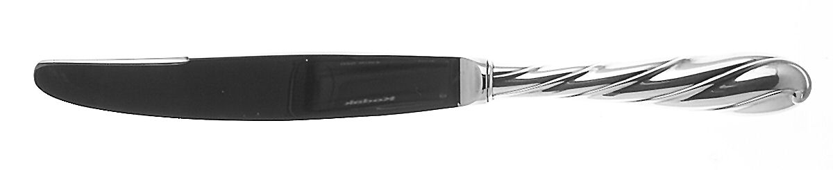 Torchon (Silverplate, 1989) Modern Hollow Knife by Buccellati-1