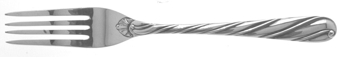 Torchon (Silverplate, 1989) Fork by Buccellati-1