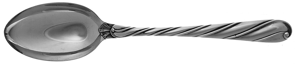 Torchon (Silverplate, 1989) Tablespoon (Serving Spoon) by Buccellati-1